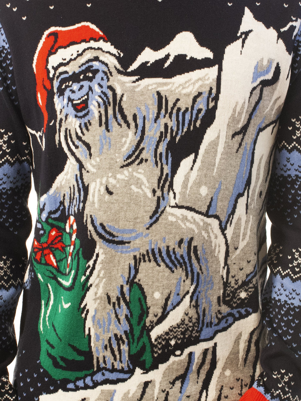 Yeti Santa | Ugly Christmas Sweater For Men & Women | Unisex Sizing