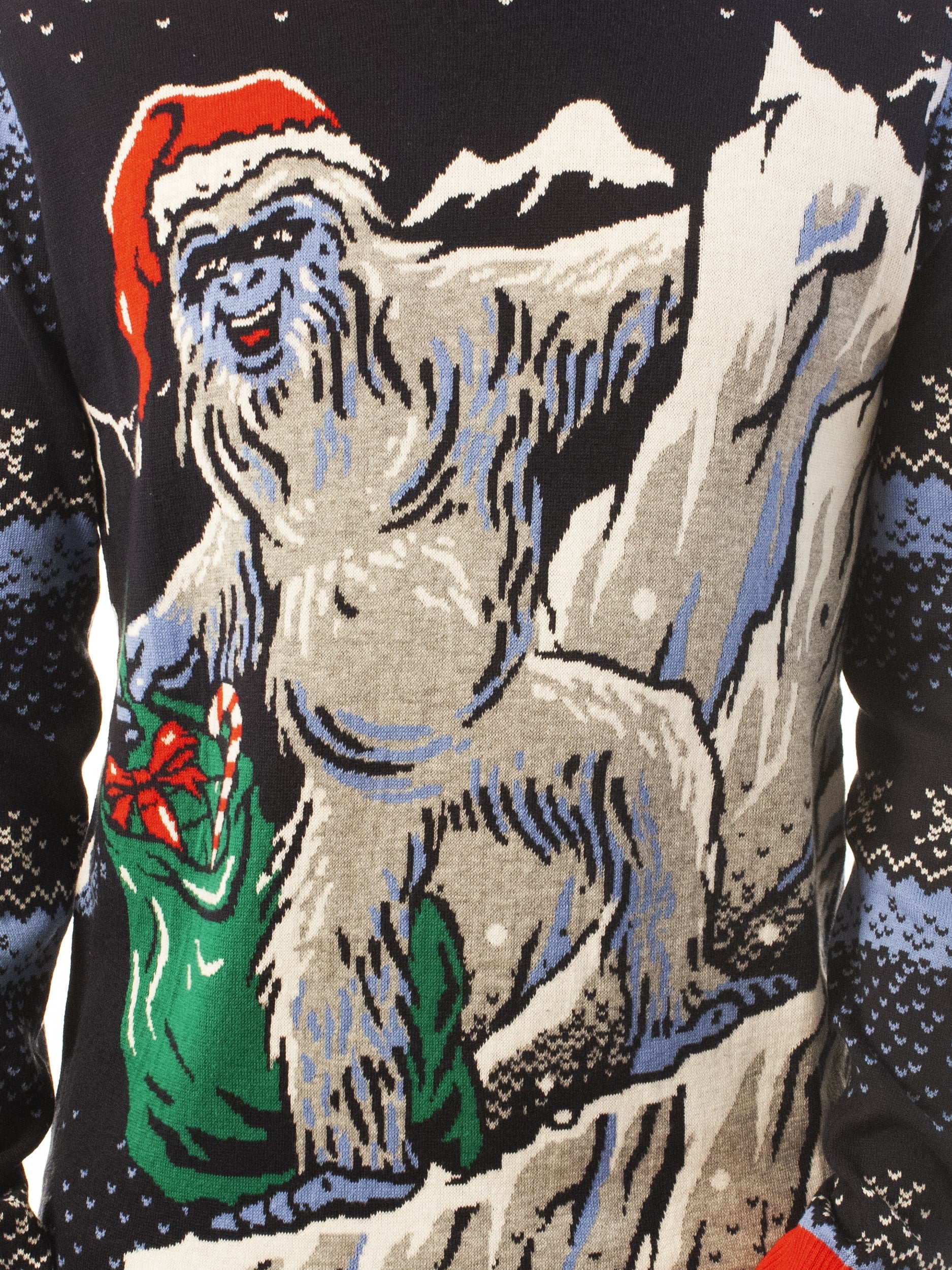 Yeti Santa | Ugly Christmas Sweater For Men & Women | Unisex Sizing
