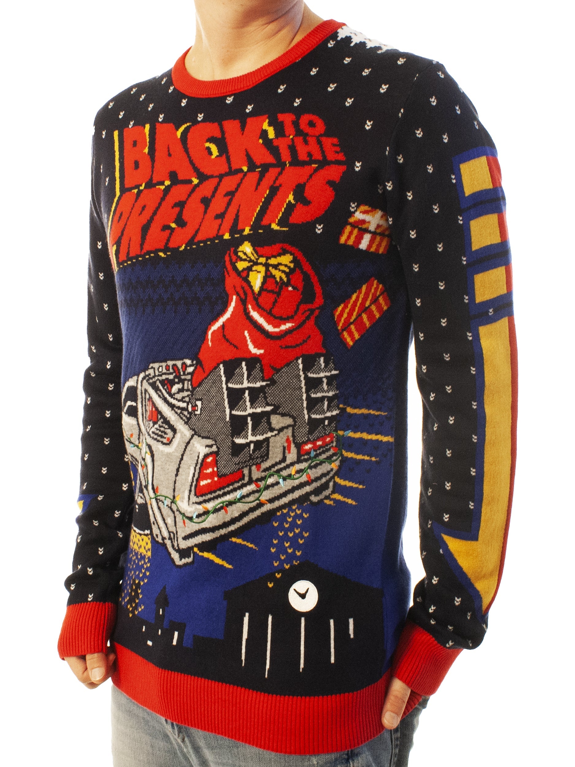 Back To The Presents | Ugly Christmas Sweater For Men & Women | Unisex Sizing