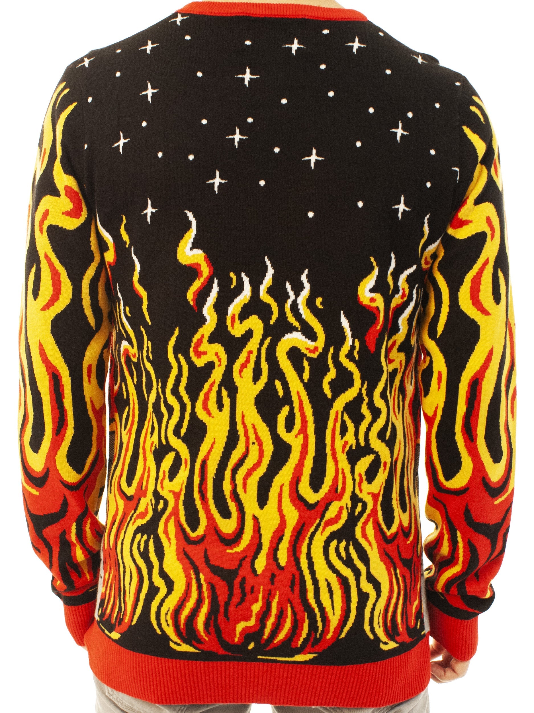 Heavy Metal Santa | Ugly Christmas Sweater For Men & Women | Unisex Sizing