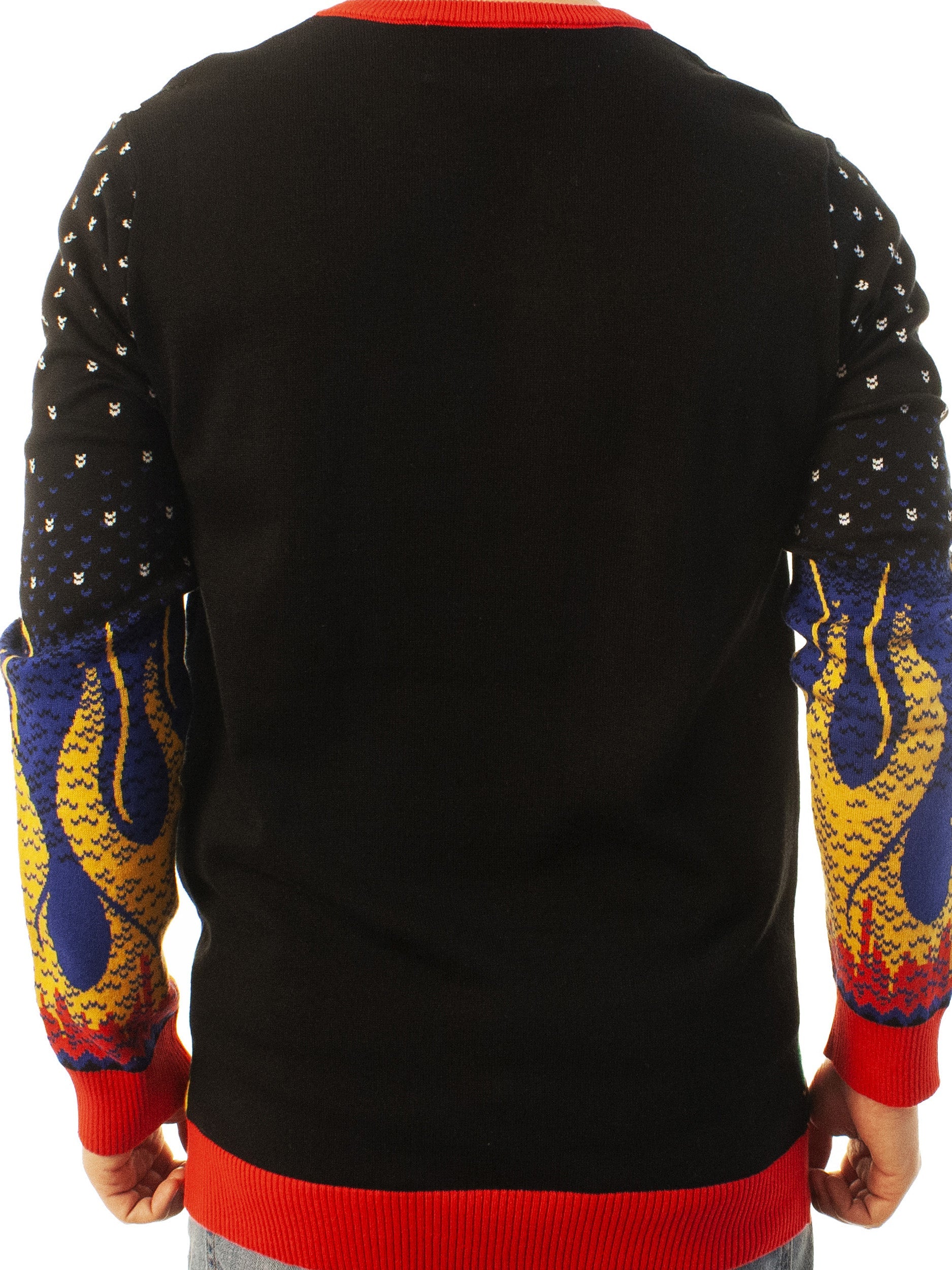 LIGHT UP - Dragon | Ugly Christmas Sweater For Men & Women | Unisex Sizing