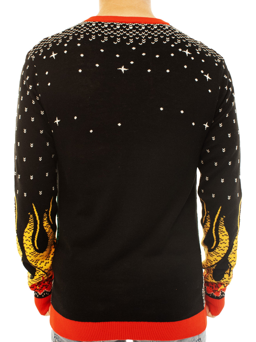 Holiday Hero - Firefighter Santa | Ugly Christmas Sweater For Men & Women | Unisex Sizing