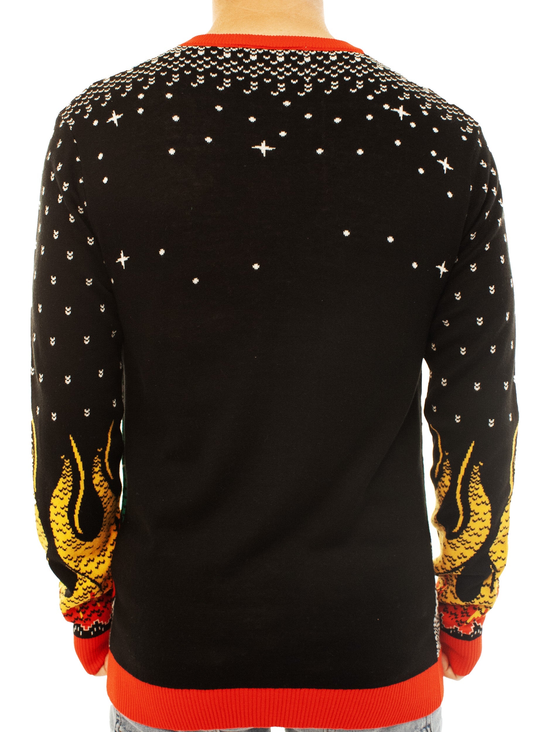Holiday Hero - Firefighter Santa | Ugly Christmas Sweater For Men & Women | Unisex Sizing