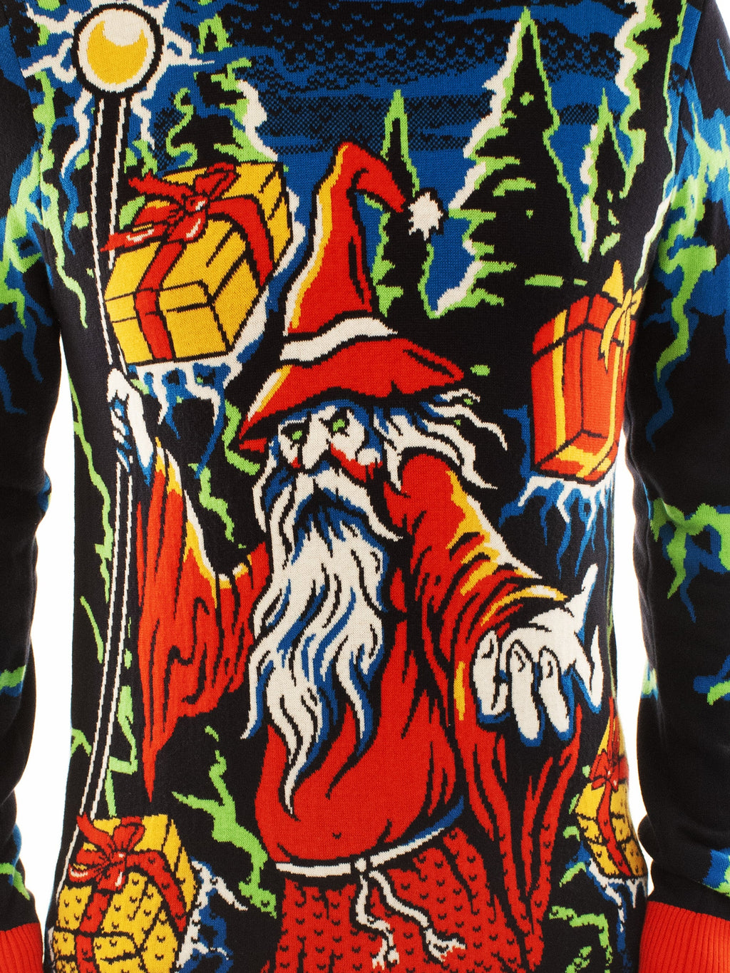 Wizard Santa | Ugly Christmas Sweater For Men & Women | Unisex Sizing