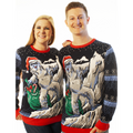 Yeti Santa | Ugly Christmas Sweater For Men & Women | Unisex Sizing