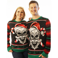 Skull Santa | Ugly Christmas Sweater For Men & Women | Unisex Sizing