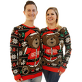 Teddy Bear - Free Hugs | Ugly Christmas Sweater For Men & Women | Unisex Sizing